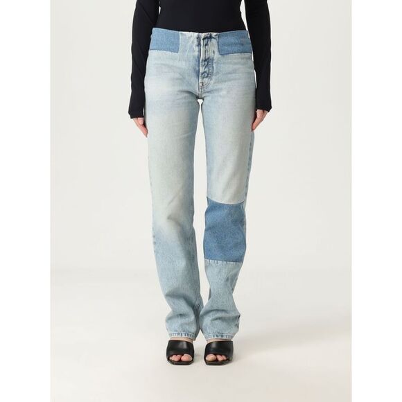 Mm6 Maison Margiela Jeans Woman Blue